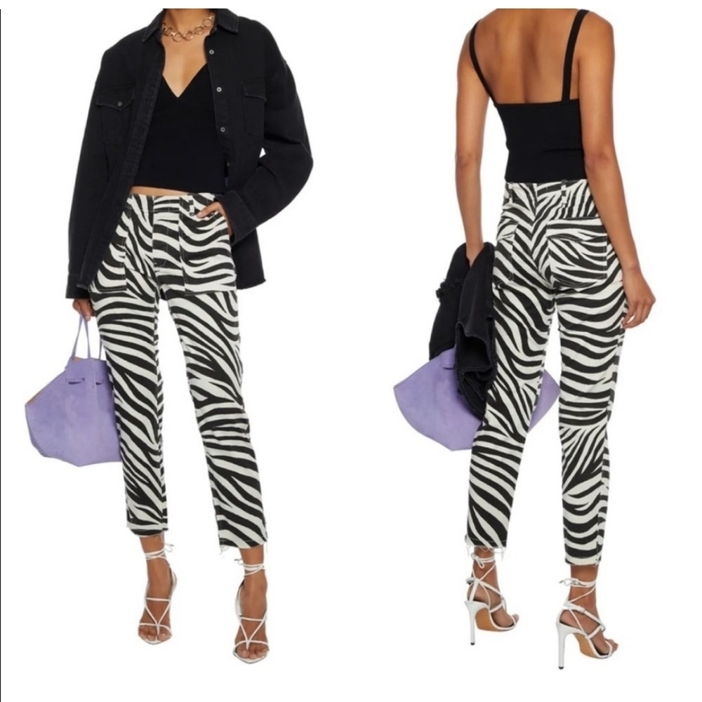 Nili Lotan Zebra Print Women's Pants